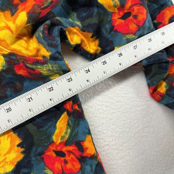 J Crew Shirt Men's Large Colorful Midweight Flannel Work All over Vibrant Summer - Picture 6 of 12